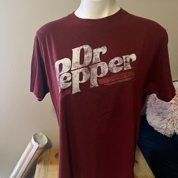 Tee Luv Tops - Dr Pepper Women's Short Sleeve Tee -‎ Red